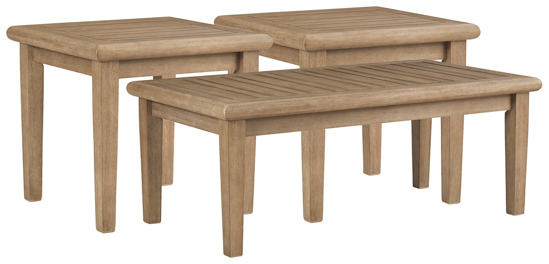 Gerianne Outdoor Coffee Table with 2 End Tables JB's Furniture  Home Furniture, Home Decor, Furniture Store