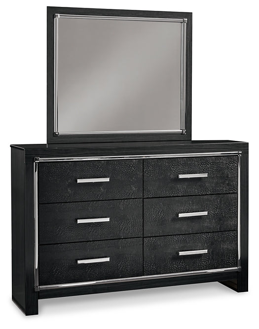 Kaydell Queen Panel Bed with Storage with Mirrored Dresser, Chest and Nightstand JB's Furniture  Home Furniture, Home Decor, Furniture Store