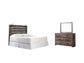 Drystan King Panel Headboard with Mirrored Dresser JB's Furniture  Home Furniture, Home Decor, Furniture Store