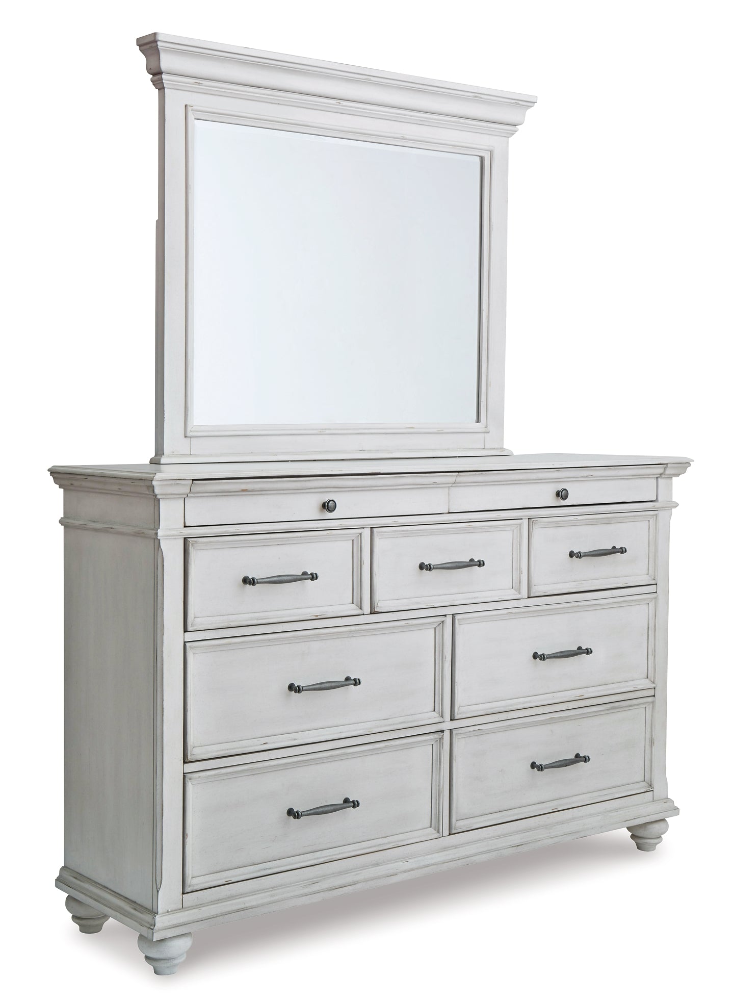 Kanwyn King Panel Bed with Mirrored Dresser and Chest JB's Furniture  Home Furniture, Home Decor, Furniture Store