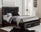 Kaydell Queen Panel Bed with Storage with Mirrored Dresser, Chest and 2 Nightstands JB's Furniture  Home Furniture, Home Decor, Furniture Store