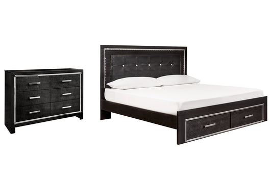 Kaydell King Panel Bed with Storage with Dresser JB's Furniture  Home Furniture, Home Decor, Furniture Store