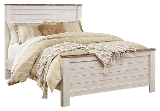 Willowton Queen Panel Bed with Mattress JB's Furniture Furniture, Bedroom, Accessories