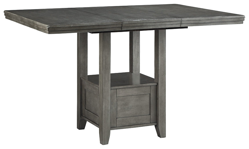 Hallanden Counter Height Dining Table and 6 Barstools JB's Furniture  Home Furniture, Home Decor, Furniture Store
