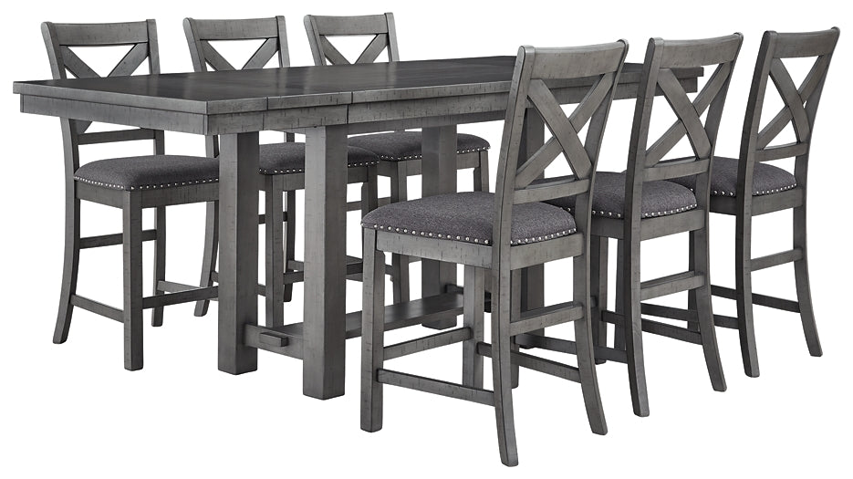 Myshanna Counter Height Dining Table and 6 Barstools JB's Furniture  Home Furniture, Home Decor, Furniture Store