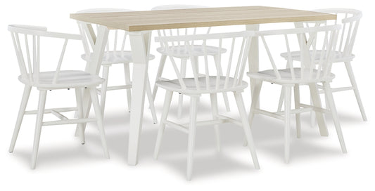 Grannen Dining Table and 6 Chairs JB's Furniture  Home Furniture, Home Decor, Furniture Store