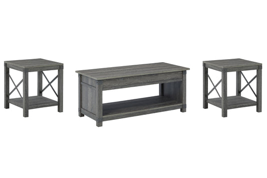 Freedan Coffee Table with 2 End Tables JB's Furniture  Home Furniture, Home Decor, Furniture Store