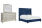 Coralayne Queen Upholstered Bed with Mirrored Dresser JB's Furniture  Home Furniture, Home Decor, Furniture Store