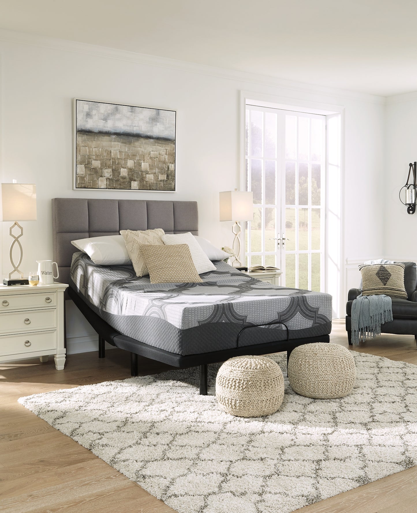 12 Inch Ashley Hybrid Mattress with Adjustable Base JB's Furniture  Home Furniture, Home Decor, Furniture Store