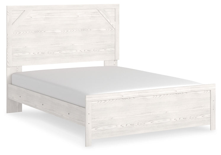 Gerridan Queen Panel Bed with Mirrored Dresser JB's Furniture  Home Furniture, Home Decor, Furniture Store