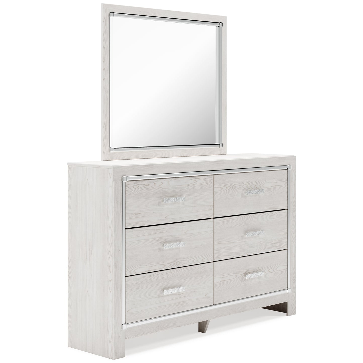 Altyra Twin Panel Bed with Mirrored Dresser JB's Furniture  Home Furniture, Home Decor, Furniture Store