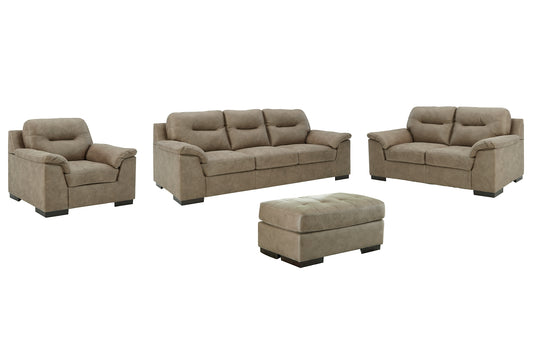 Maderla Sofa, Loveseat, Chair and Ottoman JB's Furniture  Home Furniture, Home Decor, Furniture Store