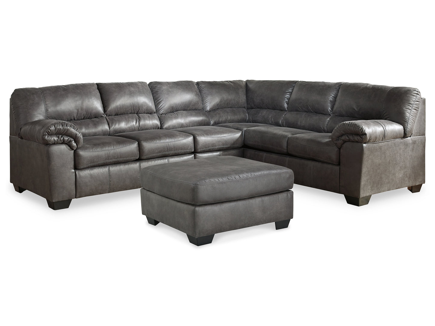 Bladen 3-Piece Sectional with Ottoman JB's Furniture  Home Furniture, Home Decor, Furniture Store