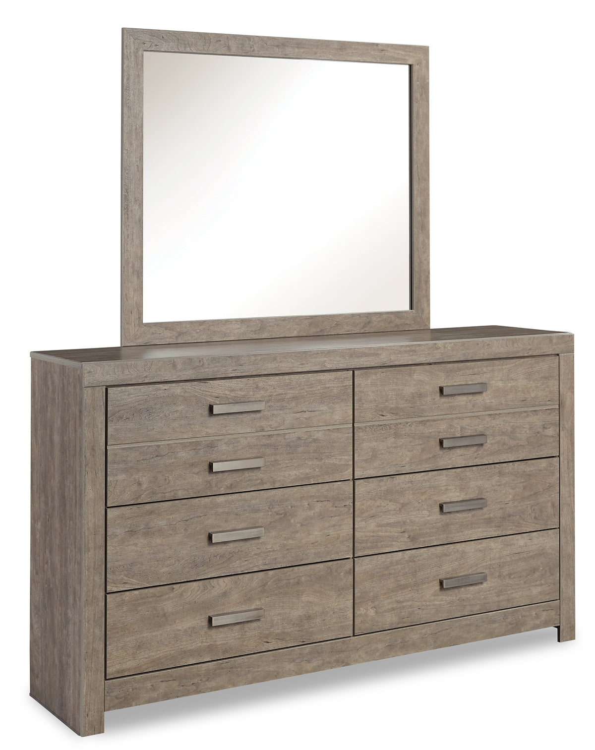 Culverbach Queen Panel Bed with Mirrored Dresser JB's Furniture  Home Furniture, Home Decor, Furniture Store