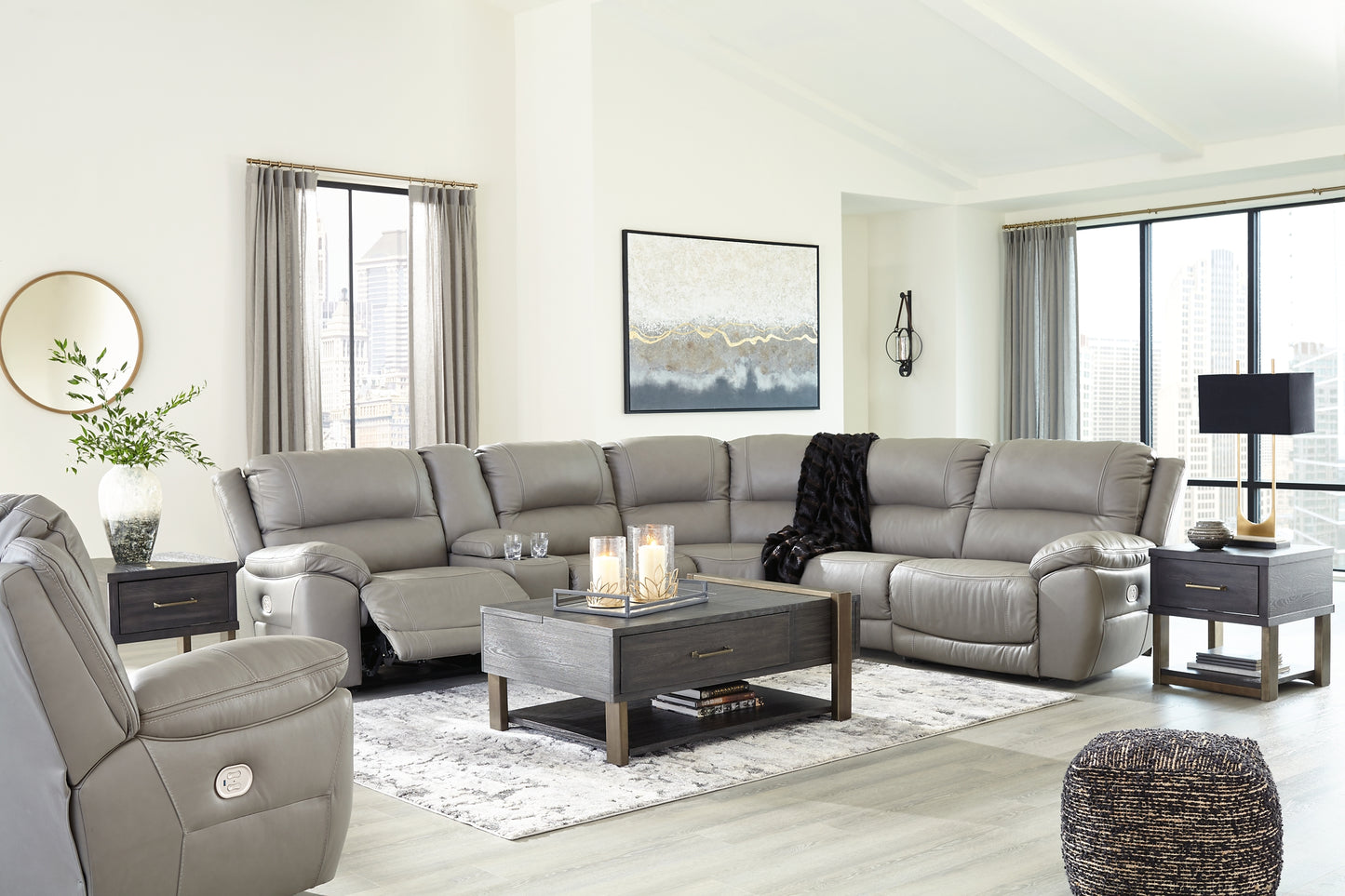 Dunleith 6-Piece Sectional with Recliner JB's Furniture  Home Furniture, Home Decor, Furniture Store