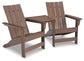 Emmeline 2 Adirondack Chairs with Connector Table JB's Furniture  Home Furniture, Home Decor, Furniture Store