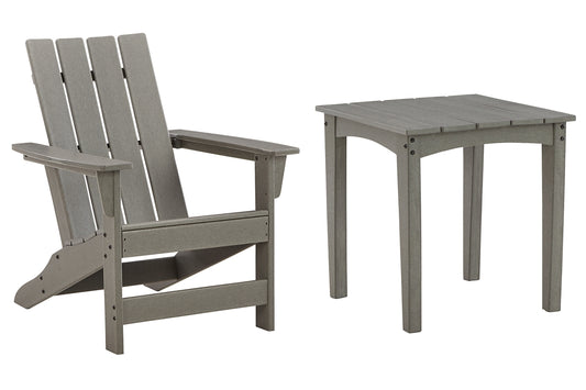 Visola Outdoor Adirondack Chair and End Table JB's Furniture  Home Furniture, Home Decor, Furniture Store
