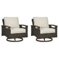 Paradise Trail Outdoor Loveseat and 2 Lounge Chairs with Fire Pit Table JB's Furniture Furniture, Bedroom, Accessories