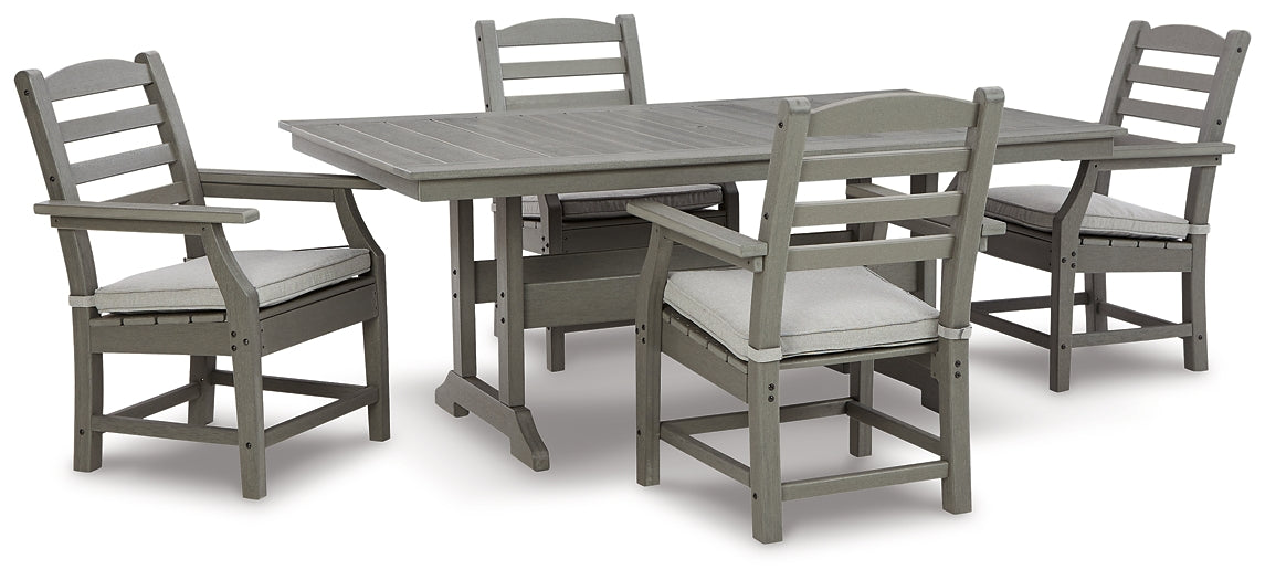 Visola Outdoor Dining Table and 4 Chairs JB's Furniture Furniture, Bedroom, Accessories