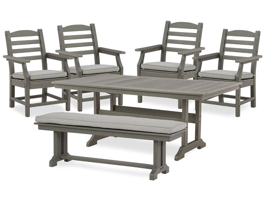Visola Outdoor Dining Table and 4 Chairs and Bench JB's Furniture  Home Furniture, Home Decor, Furniture Store