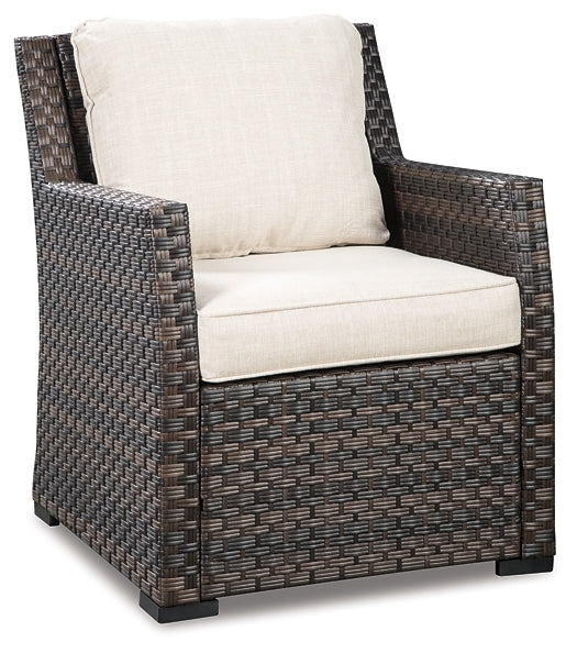 Easy Isle 3-Piece Outdoor Sectional with 2 Chairs and Coffee Table JB's Furniture Furniture, Bedroom, Accessories