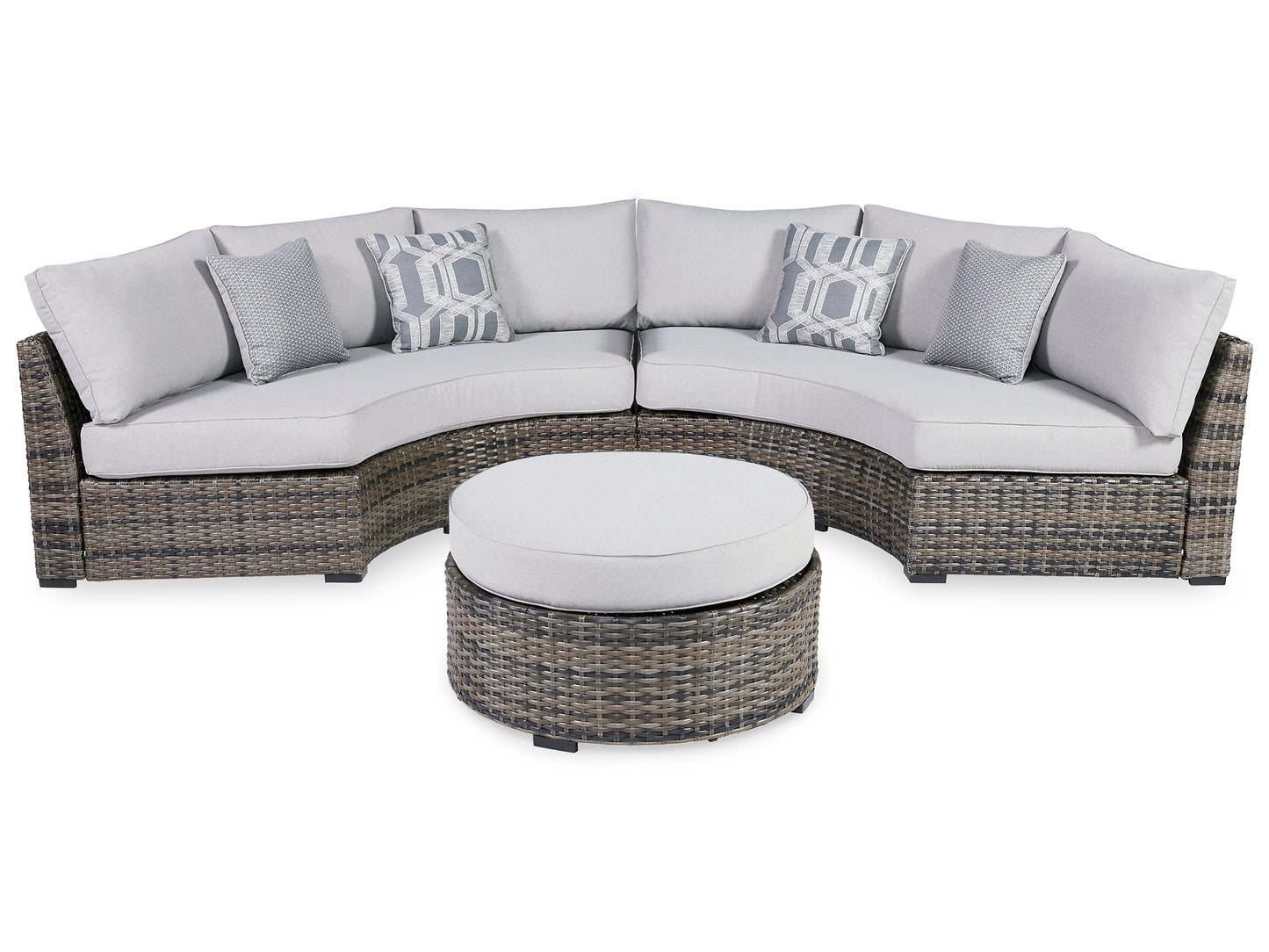 Harbor Court 2-Piece Sectional with Ottoman JB's Furniture Furniture, Bedroom, Accessories