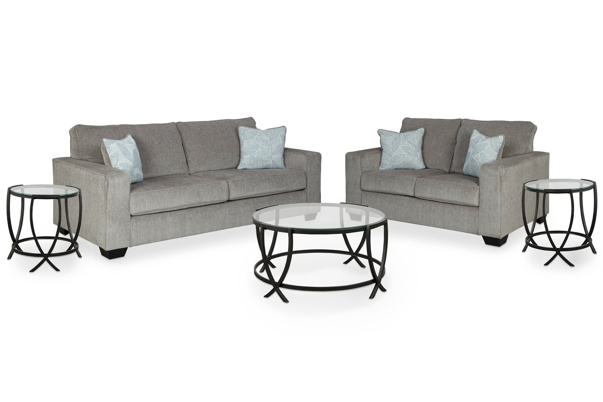 Altari Sofa and Loveseat with Coffee Table and 2 End Tables JB's Furniture  Home Furniture, Home Decor, Furniture Store