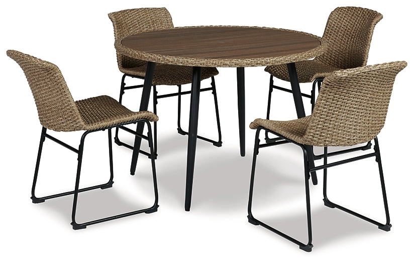 Amaris Outdoor Dining Table and 4 Chairs JB's Furniture  Home Furniture, Home Decor, Furniture Store