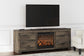 Trinell 72" TV Stand with Electric Fireplace JB's Furniture Furniture, Bedroom, Accessories
