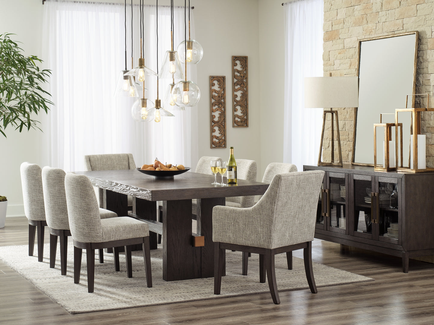 Burkhaus Dining Table and 8 Chairs JB's Furniture  Home Furniture, Home Decor, Furniture Store