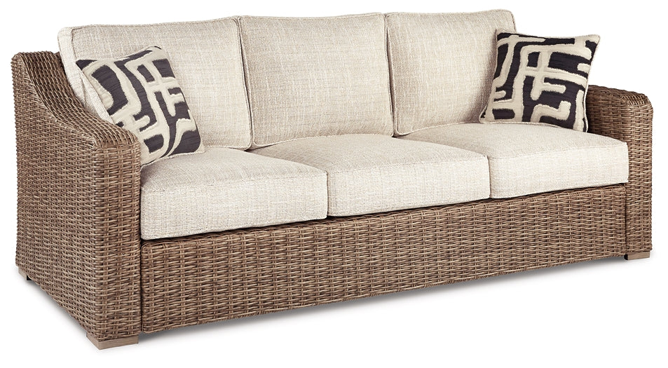 Beachcroft Outdoor Sofa with 2 Lounge Chairs JB's Furniture  Home Furniture, Home Decor, Furniture Store