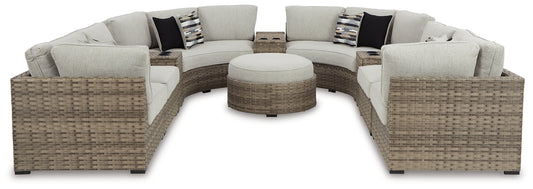 Calworth Outdoor 9-Piece Sectional with Ottoman JB's Furniture  Home Furniture, Home Decor, Furniture Store