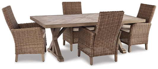 Beachcroft Outdoor Dining Table and 4 Chairs JB's Furniture  Home Furniture, Home Decor, Furniture Store