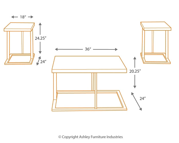 Airdon Occasional Table Set (3/CN) JB's Furniture  Home Furniture, Home Decor, Furniture Store