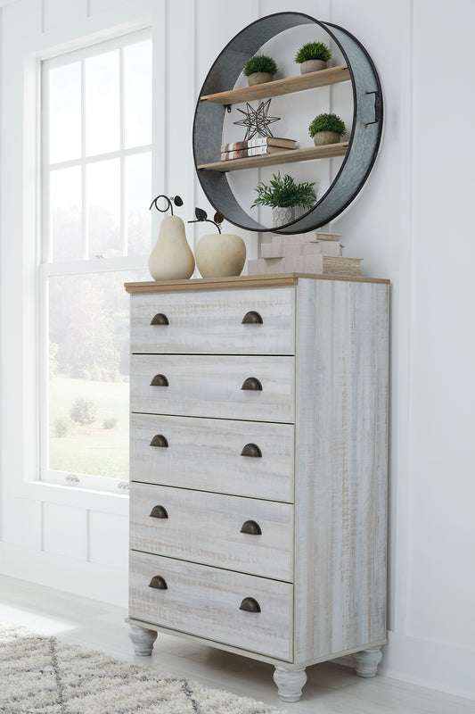 Haven Bay Five Drawer Chest JB's Furniture  Home Furniture, Home Decor, Furniture Store