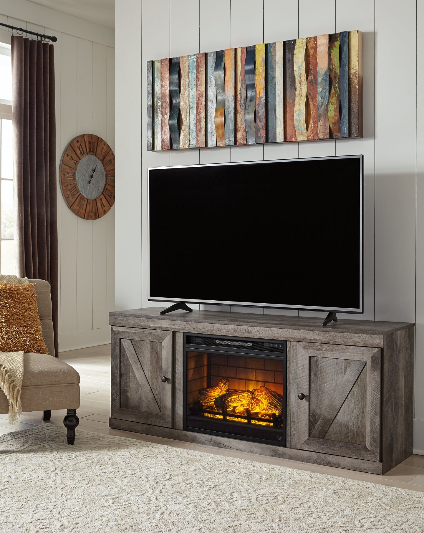 Wynnlow TV Stand with Electric Fireplace JB's Furniture  Home Furniture, Home Decor, Furniture Store