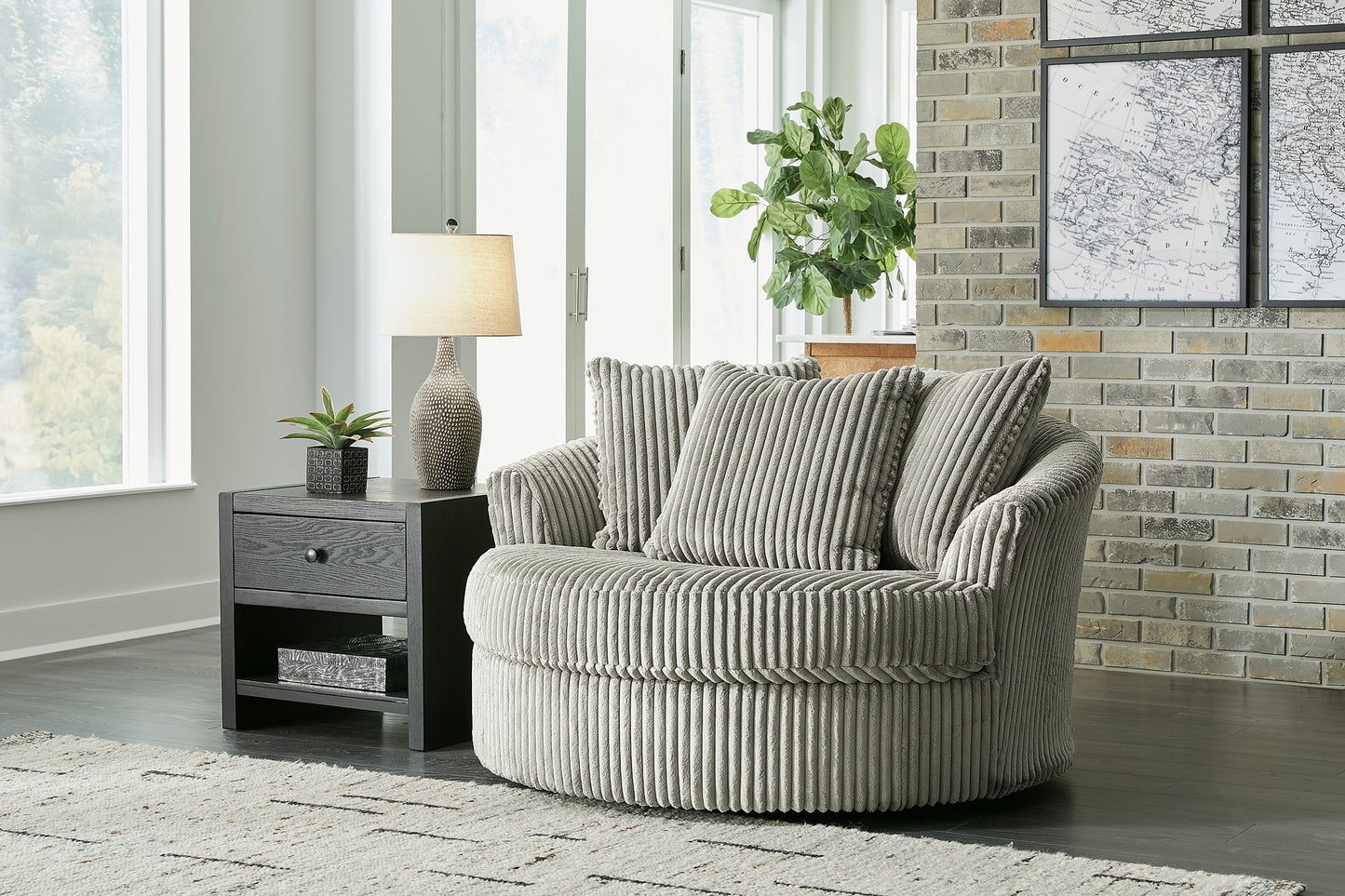 Lindyn Oversized Swivel Accent Chair JB's Furniture  Home Furniture, Home Decor, Furniture Store