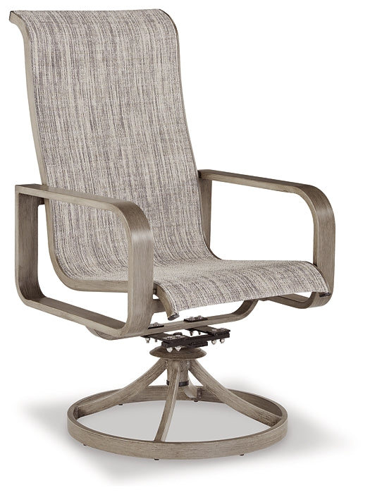 Beach Front Sling Swivel Chair (2/CN) JB's Furniture  Home Furniture, Home Decor, Furniture Store