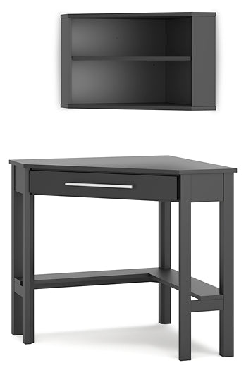 Otaska Home Office Corner Desk with Bookcase JB's Furniture  Home Furniture, Home Decor, Furniture Store