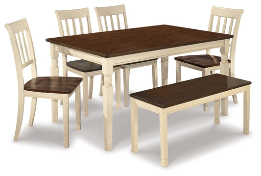 Whitesburg Dining Table and 4 Chairs and Bench JB's Furniture  Home Furniture, Home Decor, Furniture Store