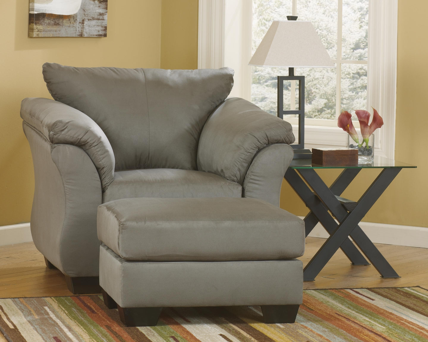 Darcy Chair and Ottoman JB's Furniture  Home Furniture, Home Decor, Furniture Store