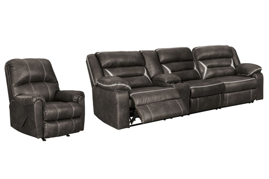Kincord 2-Piece Sectional with Recliner JB's Furniture  Home Furniture, Home Decor, Furniture Store