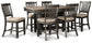 Tyler Creek Counter Height Dining Table and 6 Barstools JB's Furniture  Home Furniture, Home Decor, Furniture Store