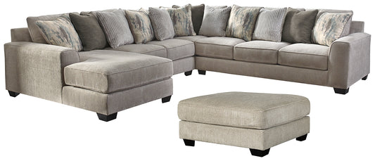 Ardsley 4-Piece Sectional with Ottoman JB's Furniture  Home Furniture, Home Decor, Furniture Store