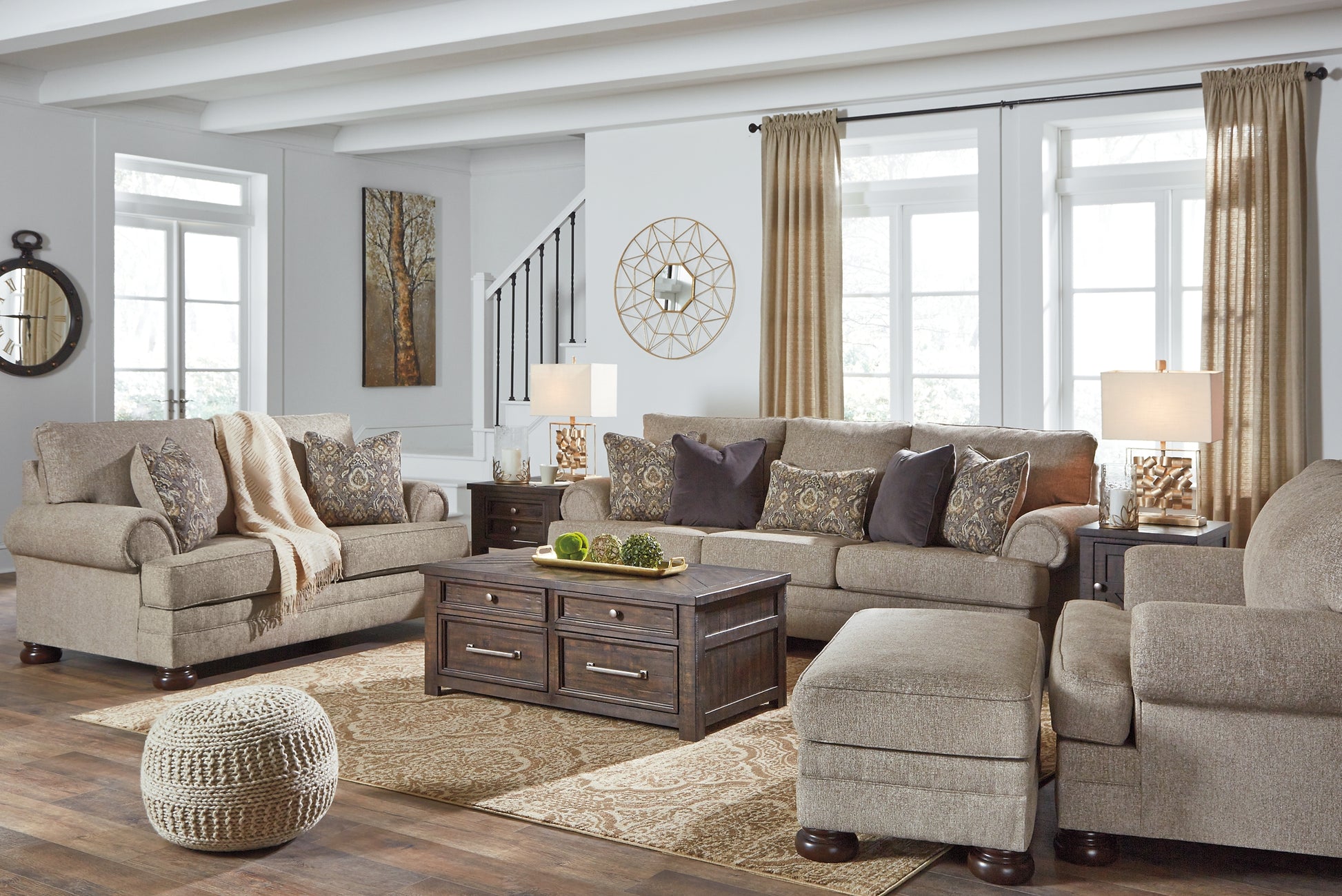 Kananwood Sofa, Loveseat, Chair and Ottoman JB's Furniture  Home Furniture, Home Decor, Furniture Store