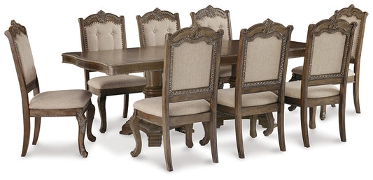 Charmond Dining Table and 8 Chairs JB's Furniture  Home Furniture, Home Decor, Furniture Store