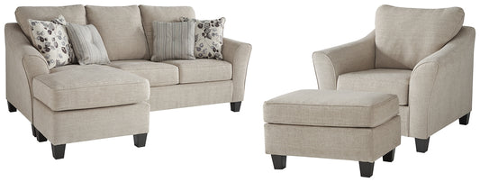 Abney Sofa Chaise, Chair, and Ottoman JB's Furniture  Home Furniture, Home Decor, Furniture Store