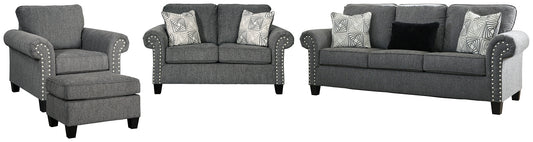 Agleno Sofa, Loveseat, Chair and Ottoman JB's Furniture  Home Furniture, Home Decor, Furniture Store