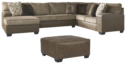 Abalone 3-Piece Sectional with Ottoman JB's Furniture  Home Furniture, Home Decor, Furniture Store