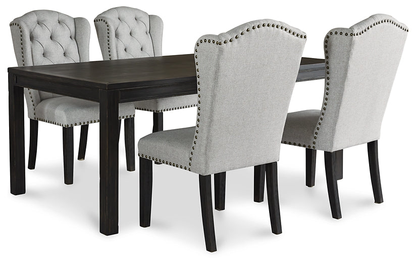 Jeanette Dining Table and 4 Chairs JB's Furniture  Home Furniture, Home Decor, Furniture Store
